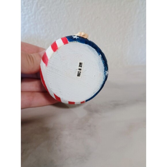 Vintage Christmas Ornament Summertime/Beach Santa Floating The River - American - Picture 4 of 5